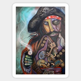 Captain Barbosa Sticker